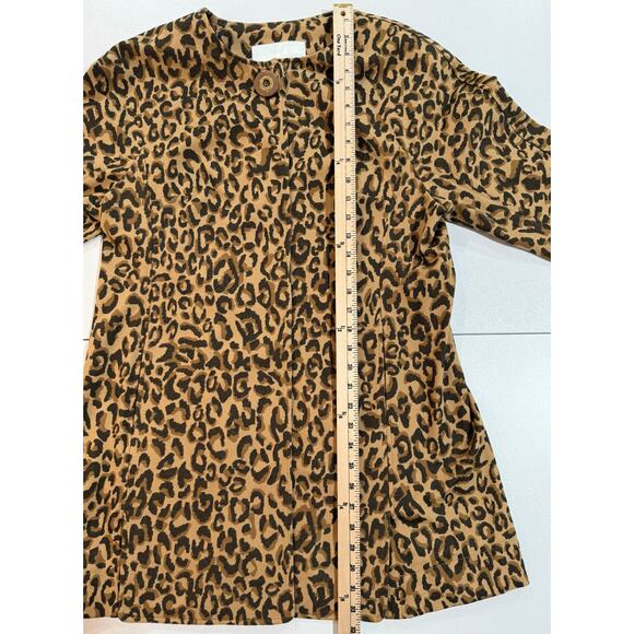 Cabi Carol Anderson By Invitation Leopard Print Jacket Womens Size Medium (117) - Picture 8 of 11